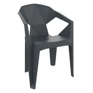 CHAISE DELTA GRIS FONCE 03888