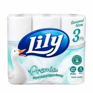 32 RLX PAPIER HYGENIQUE LILY PREMIA 3PLIS