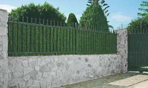 CLOTURE AVEC HERBE ARTIFICIELLE 1.5 X 5M