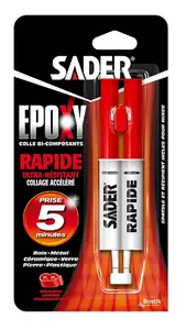 SADER EPOXY RAPIDE SERINGUES BLISTERS