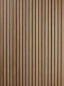 PANNEAU MURAL EN BARDAGE WPSL MDF 1070 NOYER CLAIR 118*2800*18MM