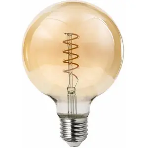 AMPOULE LED VINT G95 4W1.8K SPIR SMK