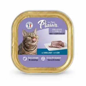 REPAS PLAISIR CHAT ADULT STERILISED 100G