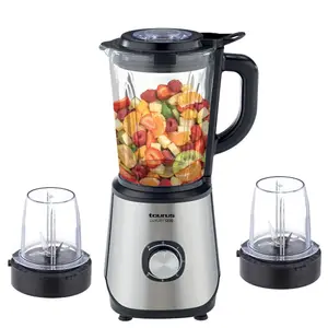 BLENDER VERRE 1,5L + 2MOULINS 1200W TAURUS