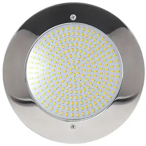 PROJECTEUR POUR PISCINE LED SS304 18W / DC12V LUMIERE COULEUR BLANCHE