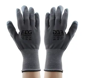 GANT DE PROTECTION REVÊTEMENT NITRILE BLEU / NOIR - T9