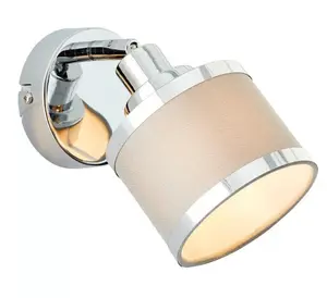 SPOT APPLIQUE ALEXIA BG-CHR E14