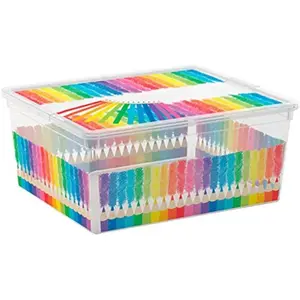 BOITE PLAST. C-BOX-M STYLE 40X34X17H; 18L - 008409/PCO