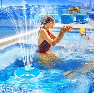 FONTAINE LED AVEC BATTERIE AU LITHIUM 4000 MAH/3.7 V. 7 MODES D'ECLAIRAGE