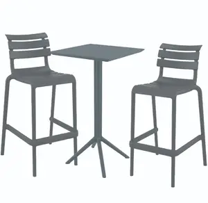 SET TABLE SOLDING+ 2TABOURET HELEN