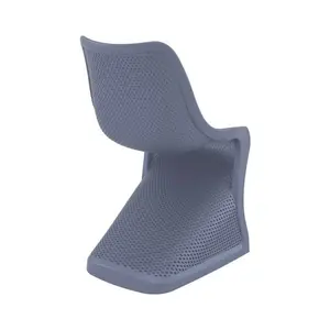 CHAISE BLOOM DARK GREY