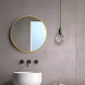 MIROIR A SUSPENDRE ROND 60CM CHENE VES-4679
