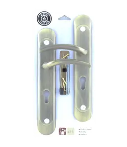 POIGNEE PORTE ALUM BRONZE MAT CYLINDRE/LH905-CYL-MB