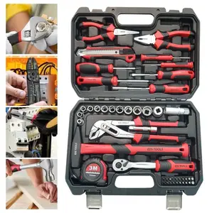 COMPOSITION D OUTILLAGE 47 PCES LIV DANS UN COFFRET ELGTOOLS REF 4047
