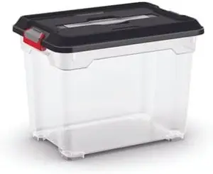 BOITE RANG PLAST MOOVER BOX-XS BK/WHTR-26.50X38X18.50-12L -8460