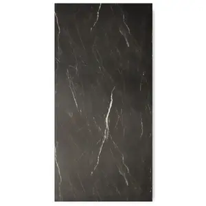 PANNEAU PVC ""BLACK MARBLE ELEGANCE""