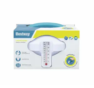DISTRIBUTEUR CHIMIQUE FLOTTANT AVEC THERMOMÈTRE BESTWAY 58701