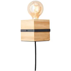 APPLIQUE + CORDON BENNY BOIS E27