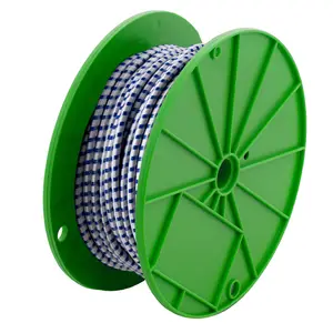 SANDOW CORDE ELAST. BLC/BLEU 8MM/M