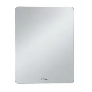 MIROIR LED 3 COULEURS AVEC COUVERT PVC - RECTANGULAIRE SIMPLE 50CMX70CM