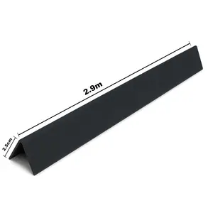 ACCESSOIRE BORDURE BARDAGE PVC L "BLACK WOOD SYDNEY"