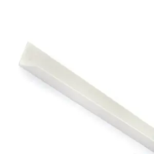 CORNIERE PVC BLANC SATINE 200 x 4 x 4 CM