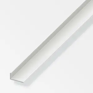CORNIERE INEGALE PVC BLANC SATINE 100 x 2.5 x 2 CM