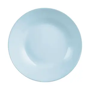ASSIETTE CREUSE PLUMI PARADISE BLUE