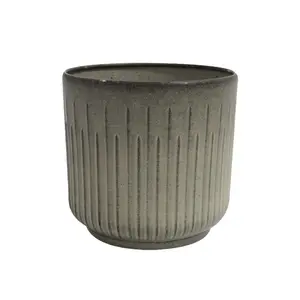 POT METALIC JAVELIN 20CM PIERRE BLANCHE VES-5524
