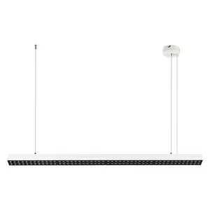 SUSPENSION LED ZAISHA LENS 40W3000K BLANC