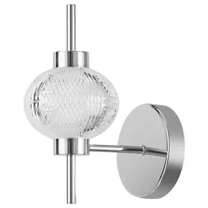 APPLIQUE LED NEZA 4W3K CHR