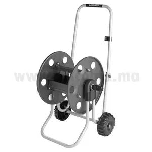 DEVIDOIR METAL POUR TUYAU D'ARROSAGE 60 HOSE CART