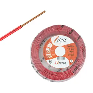 CABLE U500V ROUGE LOT SECTION 1.5MM- 100M