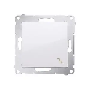 Va et vient 16AX connexion à vis avec griffes Blanc Simon 54