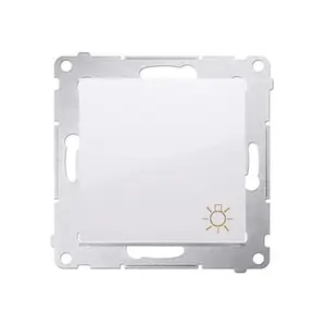 Poussoir lumière 16AX connexion à vis avec griffes Cava Simon 54