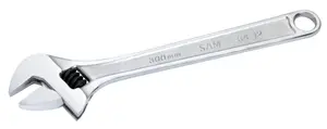 CLE A MOLETTE CHROME VANADUIN 12"" OUV 35MM MARQUE SAM REF GCC4512"