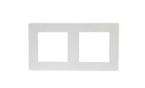 PLAQUE DOUBLE SIMON 24 BLANC