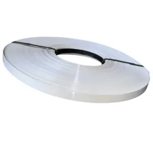 BANDE DE CHANT BLANC UNICOLOR 0,8X22 / BRILLANT