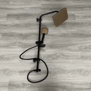 Colonne de douche odin rond PHANTOM bronze