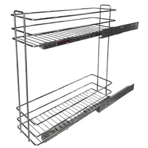 PORTE BOUTEILLE 20 DROITE CHROME HUZUR
