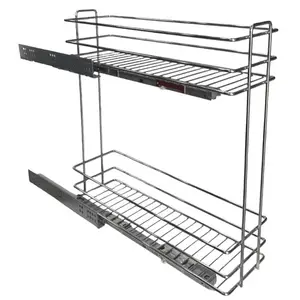 PORTE BOUTEILLE 20 GAUCHE CHROME HUZUR