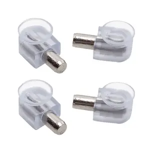 Taquet plastique avec ventouse transparent METALI 5012