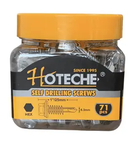 Jeux de vis auto perc HOTECHE 6.3×25 495071