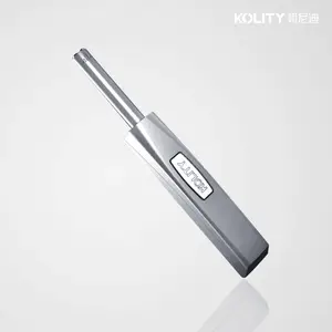Dispositif à ouverture par poussée t5 KOLITY, tête magnétique, gris foncé touche lache