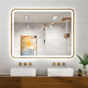 Miroir led avec contour en profile PHANTOM 2305 80*60