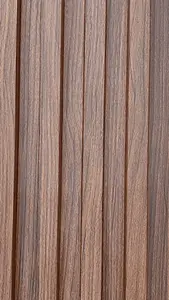 Bardage noyer clair 4 barres panneau decoratif 160 589 128