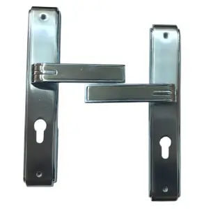 Poignee satine canaux LIZZIE 110mm nf a-27 bc