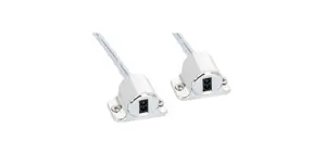 Detecteur mouvement double shading induction chrome 12/24v nf