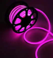 Neon flex 6*12mm pink 12v hl nf