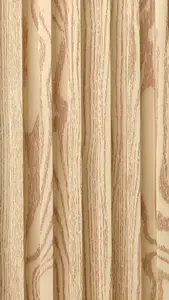 Bardage 6 barres pvc 3d WALL PANEL blanc jf17018-w